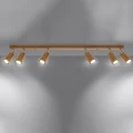 Lampa sufitowa ZEKE 6 dąb plafon SL.1032 SOLLUX LIGHTING