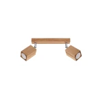 Lampa sufitowa KEKE 2 dąb plafon SL.1036 SOLLUX LIGHTING