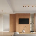 Lampa sufitowa KEKE 2 dąb plafon SL.1036 SOLLUX LIGHTING