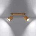 Lampa sufitowa KEKE 2 dąb plafon SL.1036 SOLLUX LIGHTING