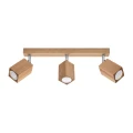Lampa sufitowa KEKE 3 dąb plafon SL.1037 SOLLUX LIGHTING