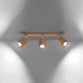 Lampa sufitowa KEKE 3 dąb plafon SL.1037 SOLLUX LIGHTING