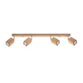 Lampa sufitowa KEKE 4 dąb plafon SL.1038 SOLLUX LIGHTING