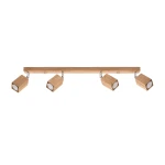 Lampa sufitowa KEKE 4 dąb plafon SL.1038 SOLLUX LIGHTING