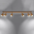 Lampa sufitowa KEKE 6 dąb plafon SL.1039 SOLLUX LIGHTING