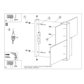 Lampa ścienna MASSIMO biała kinkiet SL.1044 SOLLUX LIGHTING