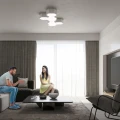 Lampa sufitowa SUNDE 13 biała plafon SL.1057 SOLLUX LIGHTING