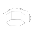 Lampa sufitowa SUNDE 13 biała plafon SL.1057 SOLLUX LIGHTING