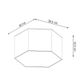 Lampa sufitowa SUNDE 15 biała plafon SL.1058 SOLLUX LIGHTING