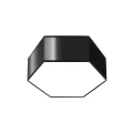 Lampa sufitowa SUNDE 11 czarna plafon SL.1059 SOLLUX LIGHTING