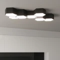 Lampa sufitowa SUNDE 11 czarna plafon SL.1059 SOLLUX LIGHTING