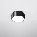 Lampa sufitowa SUNDE 11 czarna plafon SL.1059 SOLLUX LIGHTING