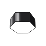 Lampa sufitowa SUNDE 13 czarna plafon SL.1060 SOLLUX LIGHTING
