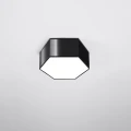 Lampa sufitowa SUNDE 13 czarna plafon SL.1060 SOLLUX LIGHTING