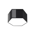 Lampa sufitowa SUNDE 15 czarna plafon SL.1061 SOLLUX LIGHTING