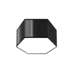 Lampa sufitowa SUNDE 15 czarna plafon SL.1061 SOLLUX LIGHTING
