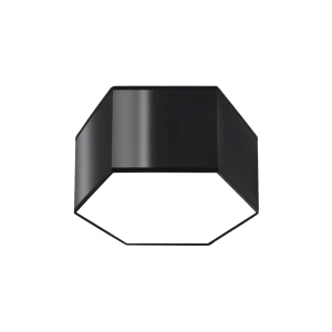 Lampa sufitowa SUNDE 15 czarna plafon SL.1061 SOLLUX LIGHTING