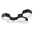 Lampa sufitowa SUNDE 15 czarna plafon SL.1061 SOLLUX LIGHTING