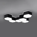 Lampa sufitowa SUNDE 15 czarna plafon SL.1061 SOLLUX LIGHTING