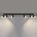 Lampa sufitowa NERO 6 czarny/złoty plafon SL.1073 SOLLUX LIGHTING