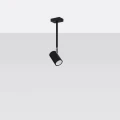 Lampa sufitowa NORANO czarna plafon SL.1074 SOLLUX LIGHTING