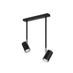 Lampa sufitowa NORANO 2 czarna plafon SL.1075 SOLLUX LIGHTING