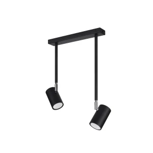 Lampa sufitowa NORANO 2 czarna plafon SL.1075 SOLLUX LIGHTING