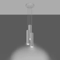 Lampa wisząca LAGOS 3P biała zwis SL.1078 SOLLUX LIGHTING
