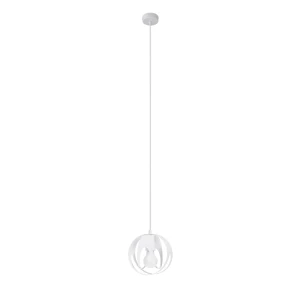 Lampa wisząca TULOS 1 biała zwis SL.1083 SOLLUX LIGHTING