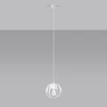 Lampa wisząca TULOS 1 biała zwis SL.1083 SOLLUX LIGHTING