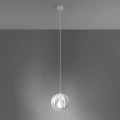 Lampa wisząca TULOS 1 biała zwis SL.1083 SOLLUX LIGHTING