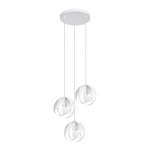 Lampa wisząca TULOS 3P biała zwis SL.1084 SOLLUX LIGHTING