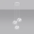Lampa wisząca TULOS 3P biała zwis SL.1084 SOLLUX LIGHTING