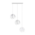 Lampa wisząca TULOS 3L biała zwis SL.1085 SOLLUX LIGHTING