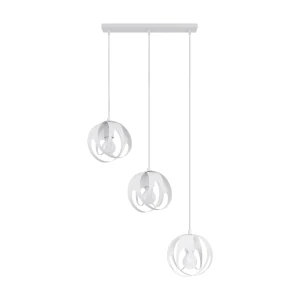 Lampa wisząca TULOS 3L biała zwis SL.1085 SOLLUX LIGHTING