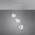 Lampa wisząca TULOS 3L biała zwis SL.1085 SOLLUX LIGHTING