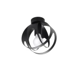 Lampa sufitowa TULOS czarna plafon SL.1086 SOLLUX LIGHTING