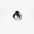 Lampa sufitowa TULOS czarna plafon SL.1086 SOLLUX LIGHTING