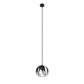 Lampa wisząca TULOS 1 czarna zwis SL.1087 SOLLUX LIGHTING