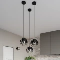 Lampa wisząca TULOS 1 czarna zwis SL.1087 SOLLUX LIGHTING