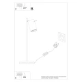Lampa biurkowa RING biała lampka biurkowa SL.1090 SOLLUX LIGHTING