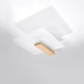Lampa sufitowa LAPPO naturlane drewno plafon SL.1095 SOLLUX LIGHTING