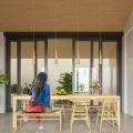 Lampa wisząca SULA 1 naturalne drewno zwis SL.1100 SOLLUX LIGHTING