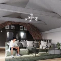 Lampa sufitowa ARTEMIS 3 biała plafon SL.1104 SOLLUX LIGHTING