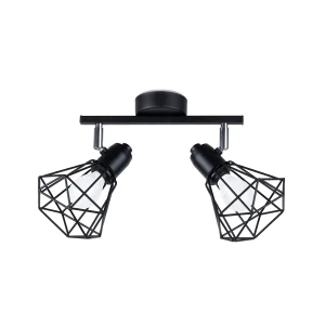 Lampa sufitowa ARTEMIS 2 czarna plafon SL.1106 SOLLUX LIGHTING