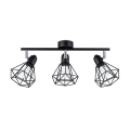 Lampa sufitowa ARTEMIS 3 czarna plafon SL.1107 SOLLUX LIGHTING