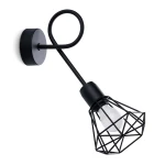 Lampa ścienna ARTEMIS 1S czarna kinkiet SL.1108 SOLLUX LIGHTING