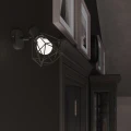 Lampa ścienna ARTEMIS 1S czarna kinkiet SL.1108 SOLLUX LIGHTING