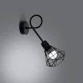 Lampa ścienna ARTEMIS 1S czarna kinkiet SL.1108 SOLLUX LIGHTING