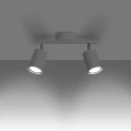 Lampa sufitowa LEMMI 2 biała plafon SL.1124 SOLLUX LIGHTING